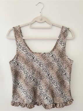 Vintage 1990’s Leopard Print Tank